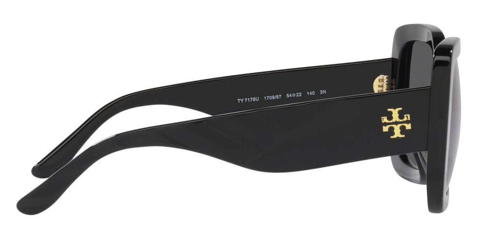 Tory Burch TY7179U 170987 54 - Black / Solid Gray