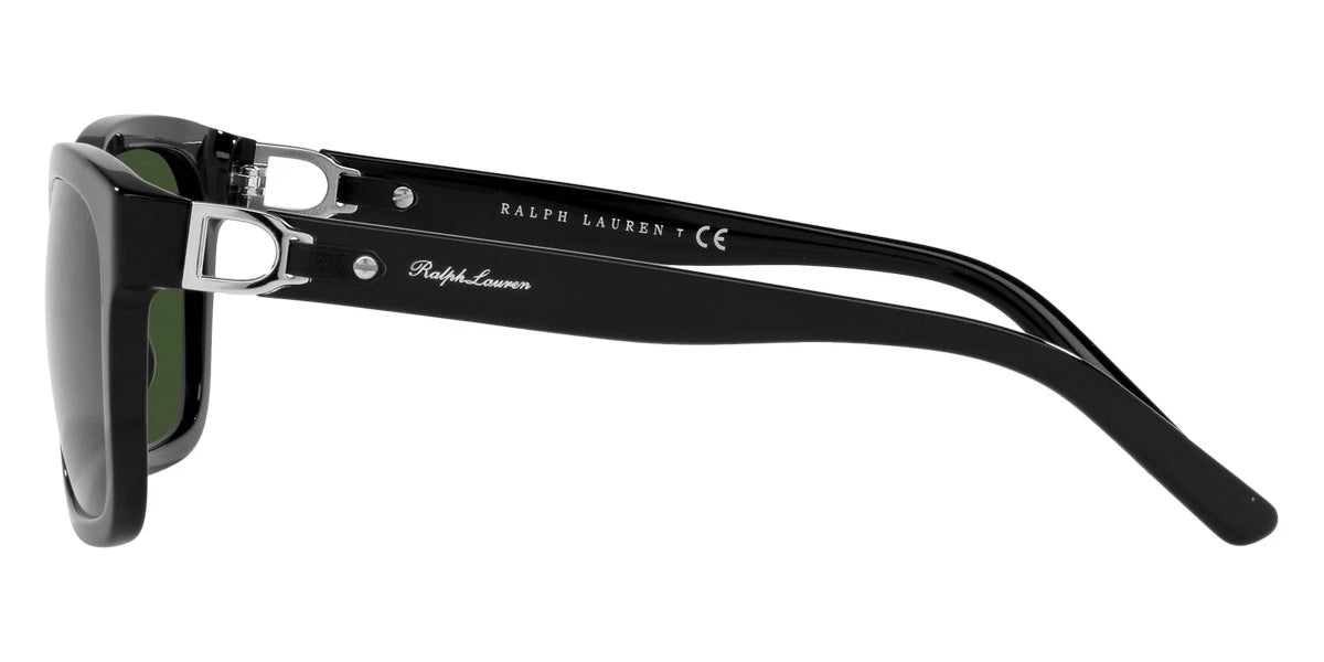 RALPH LAUREN RL8203QU 500171 57 - Shiny Black / Dark Green