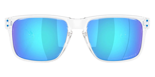 Polished Clear / Prizm Sapphire Polarized Mirrored / 61-18-143