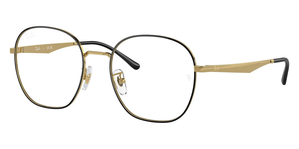 Ray-Ban RX6515D 2991 54 - Black on Gold