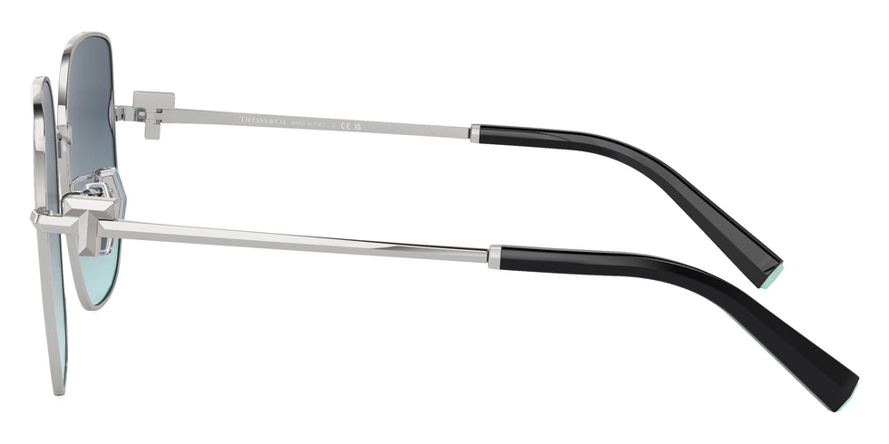 TIFFANY TF3105D 60019S 58 - Silver / Azure Gradient Blue
