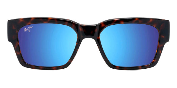 Shiny Dark Havana with Trans Yellow / Blue Hawaii / 53-18-145