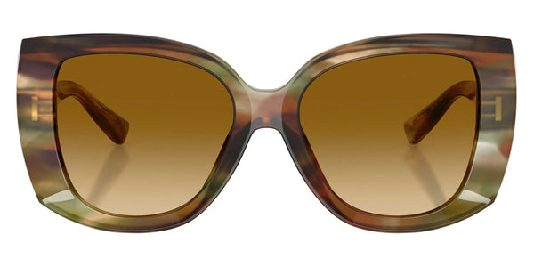 Striped Ochre / Light Yellow Gradient Light Brown / 56-18-140