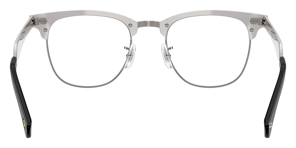 Ray-Ban RX3807VM F106 51 - Brushed Silver on Gunmetal