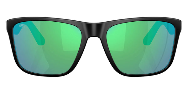 Matte Black / Green Mirrored Polarized / 59-18-150