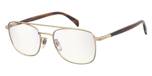 Gold Brown Havana / Blue Mirrored / 54-19-145