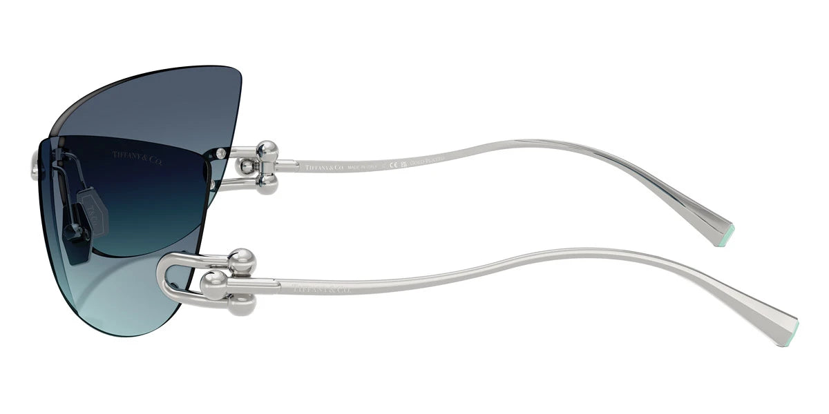 TIFFANY TF3112K 62139S 72 - Silver Gold Plated / Azure Gradient Blue