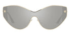VERSACE VE2239 12526G 47 - Pale Gold / Light Gray Mirrored Silver