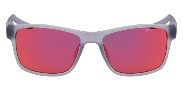 Matte Wolf Gray / Red Mirrored / 53-17-140