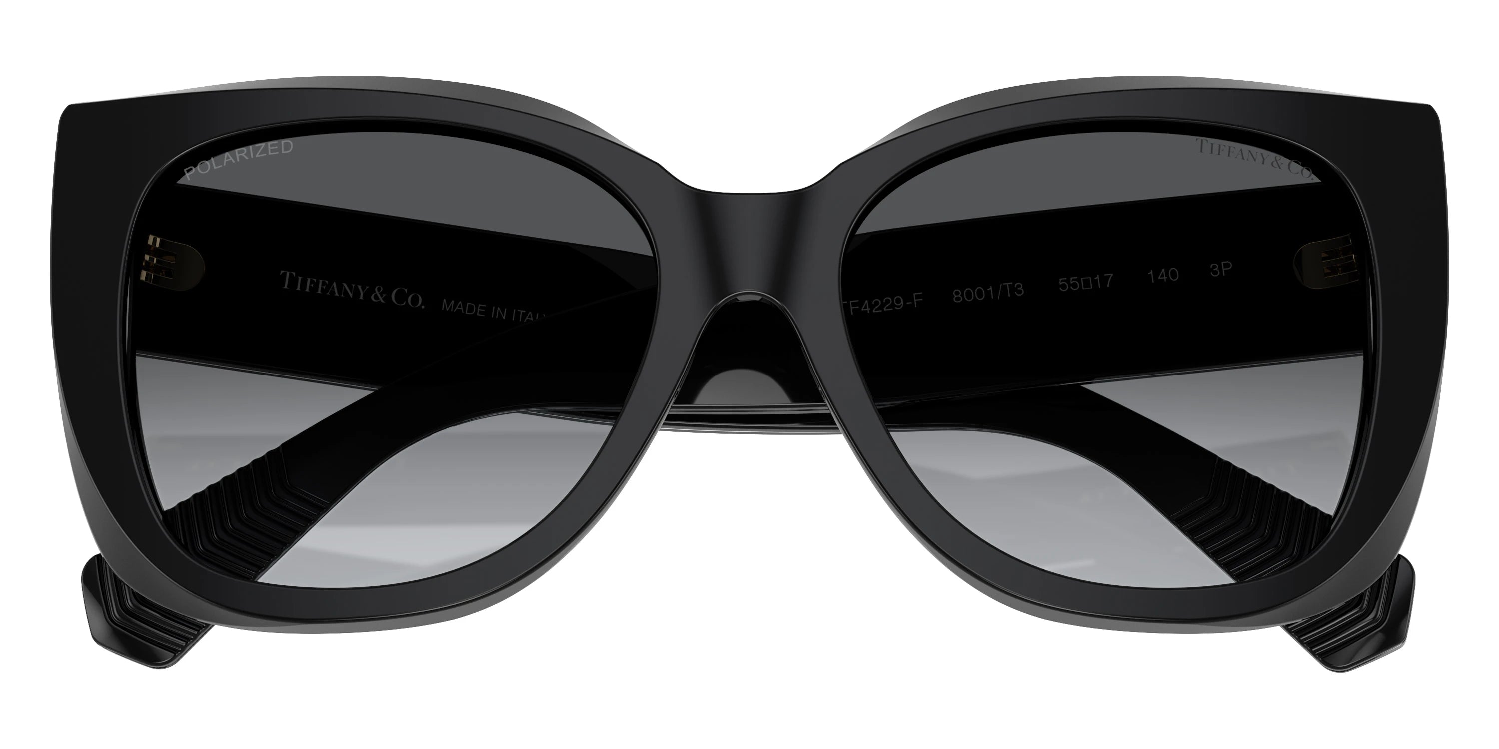 TIFFANY TF4229F 8001T3 55 - Black / Polarized Gray Gradient