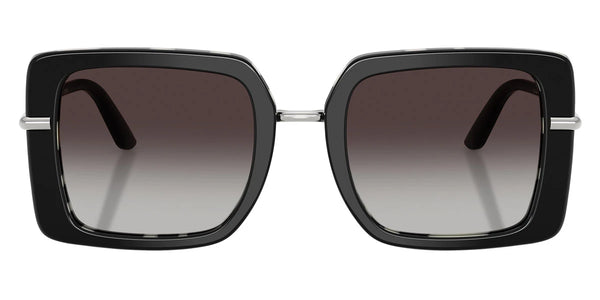 Top Black on Zebra/Silver / Gray Gradient / 52-22-145