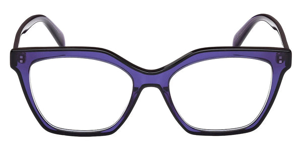 Black/Monocolor/Shiny Blue / 53-17-140