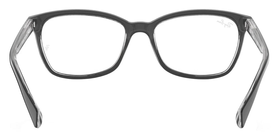 Ray-Ban RX5362 2034 52 - Black On Transparent