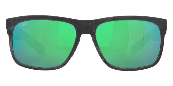 Net Gray With Gray Rubber / Green Mirrored Polarized / 58-16-140
