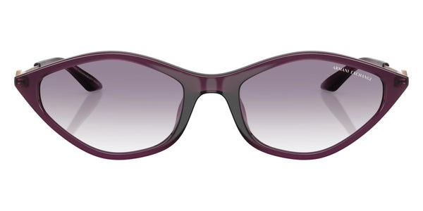 Opalescent Purple/Shiny Pink Gold / Clear Gradient Blue / 55-19-140