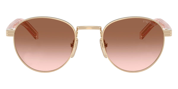 Pale Gold/Transparent Peach Pink / Brown Gradient / 49-21-145