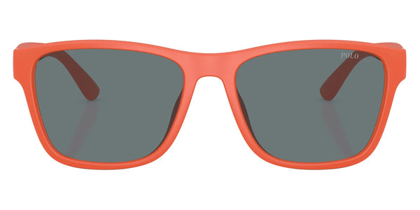 Matte Orange/Dark Green / Mirrored Gray / 56-17-145