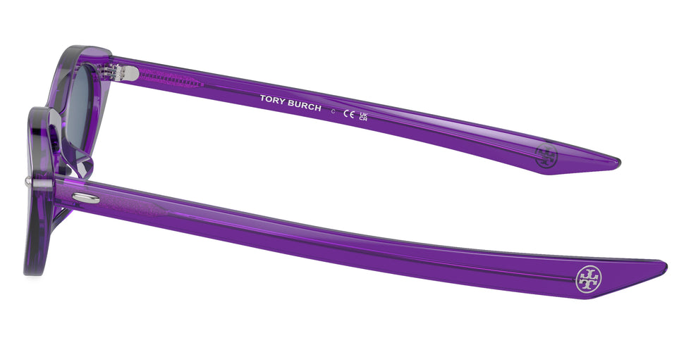 Tory Burch TY7197U 193580 53 - Transparent Purple / Dark Blue