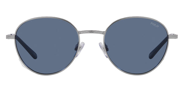 Semishiny Silver / Blue / 51-19-145