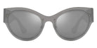 VERSACE VE2234 10016G 53 - Transparent Gray Mirror Silver / Light Gray Mirrored Silver