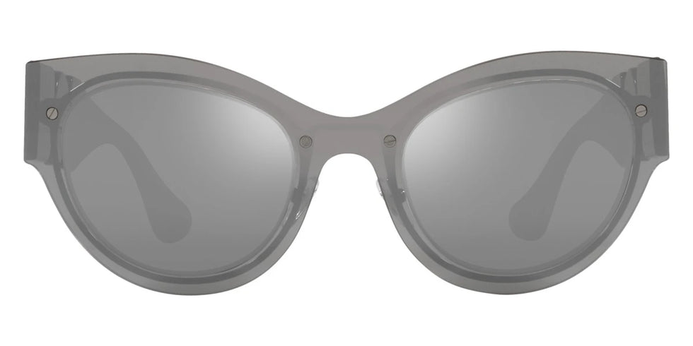 VERSACE VE2234 10016G 53 - Transparent Gray Mirror Silver / Light Gray Mirrored Silver