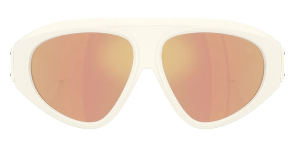 Matte Vanilla / Brown Mirrored Gold / 58-13-135