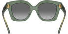 Tory Burch TY7201U 194111 49 - Transparent Sage / Light Gray Gradient Dark Gray