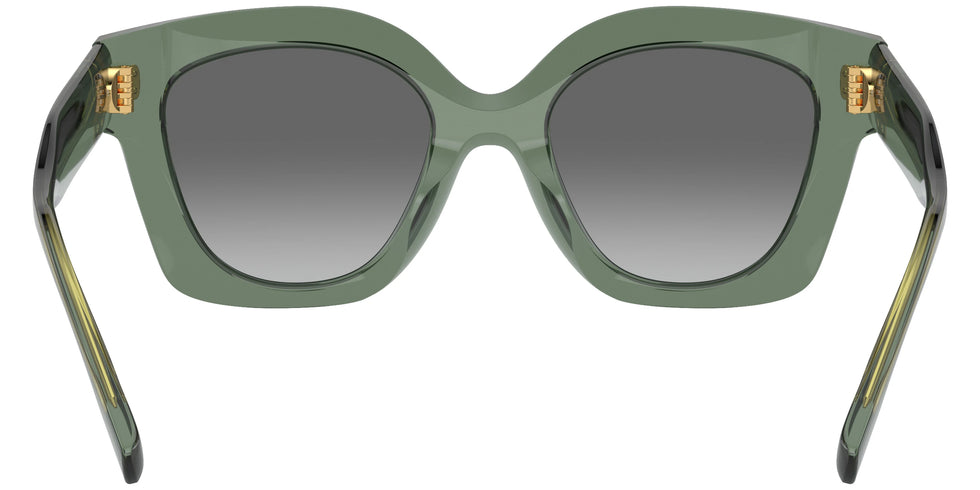 Tory Burch TY7201U 194111 49 - Transparent Sage / Light Gray Gradient Dark Gray
