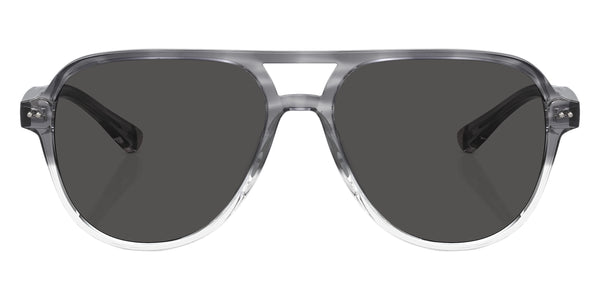 Gray Horn / Dark Gray Solid / 58-16-145