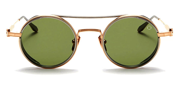 Brushed White Gold/Matte Black Palladium / Dark Olive AR / 46-22-140