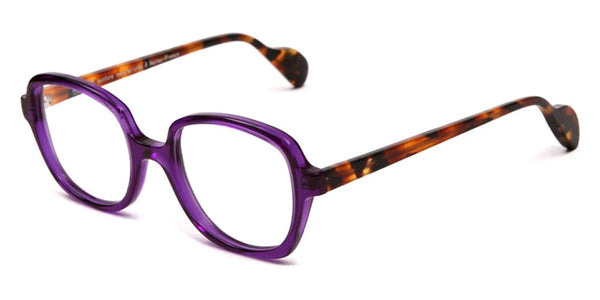 Translucent Purple/Tortoiseshell / 49-19