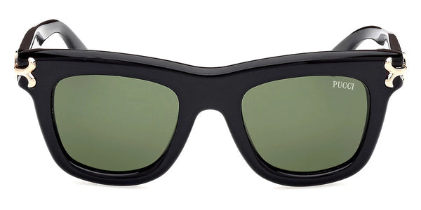 Shiny Black / Green / 50-22-140