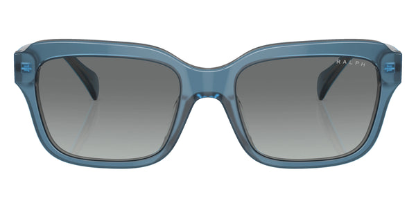 Transparent Blue/Milky Light Gray / Gray Gradient / 55-19-145