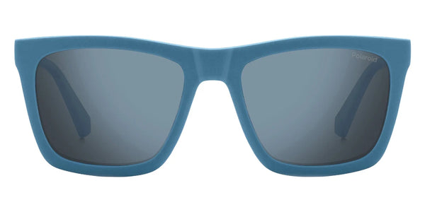 Matte Blue / Blue Mirrored Polarized / 55-17-145