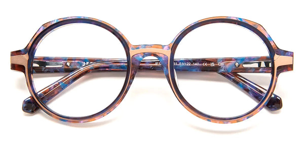 Blue Indigo/Pink and Gold / 51-22-140