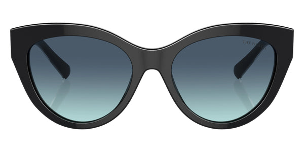 Crystal on Black / Azure Gradient Blue / 54-18-140