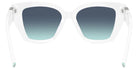 TIFFANY TF4239U 83929S 52 - Bright White / Azure Gradient Blue