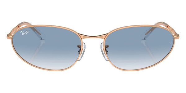 Rose Gold / Clear and Blue / 56-18-145