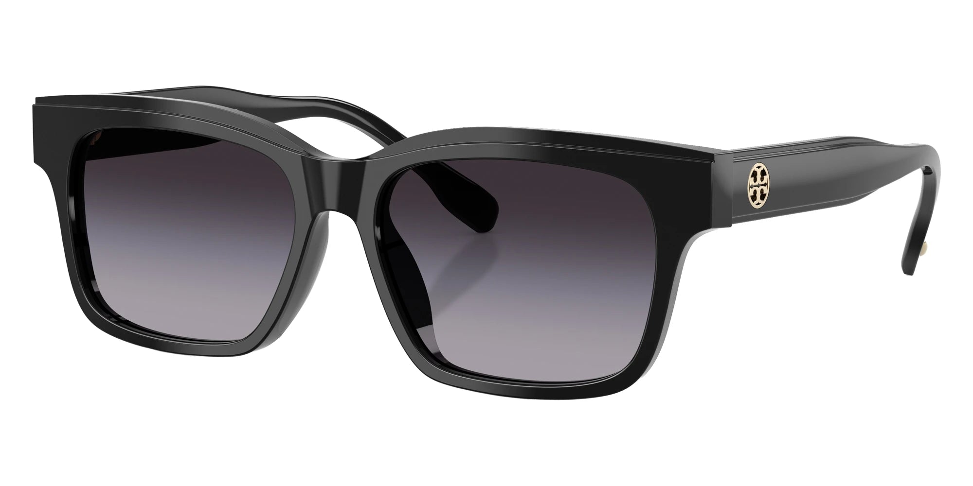 Tory Burch TY7227D 17098G 55 - Black / Gray Gradient