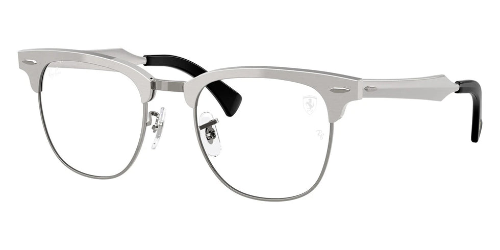 Ray-Ban RX3807VM F106 51 - Brushed Silver on Gunmetal