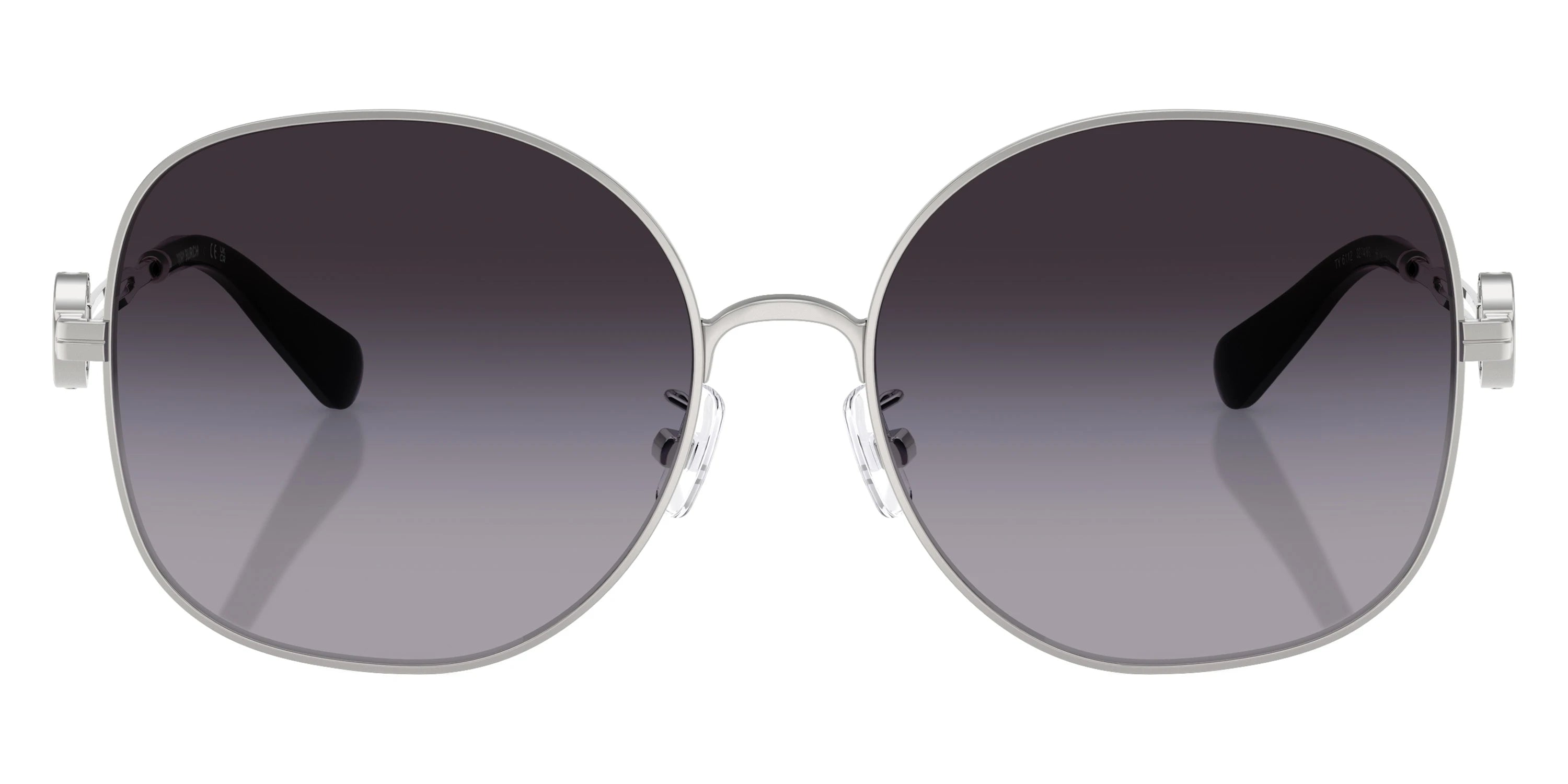 Tory Burch TY6112 32748G 56 - Silver / Gray Gradient