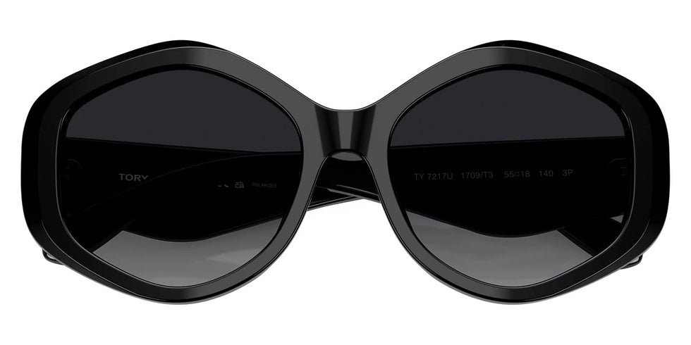 Tory Burch TY7217U 1709T3 55 - Black / Gray Gradient Polarized