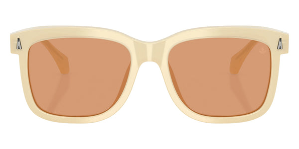 Shiny Opaline Vanilla / Solid Warm Brown / 54-17-140