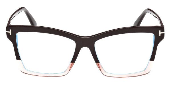 Light Brown/Monocolor/Shiny Dark Brown / Blue Filter / 54-15-140