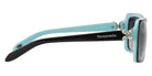 TIFFANY TF4047B 80553C 55 - Black on TIFFANY Blue / Gray Gradient