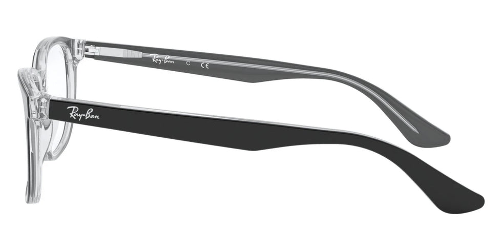 Ray-Ban RY1592 3529 48 - Black On Transparent