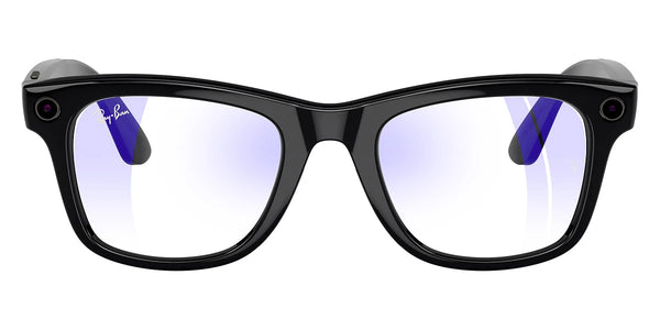 Shiny Black / Clear with Blue-Violet Light Filter / 53-22-155