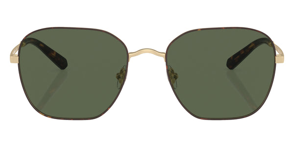 Light Gold/Dark Tortoise / Solid Dark Green / 55-19-145