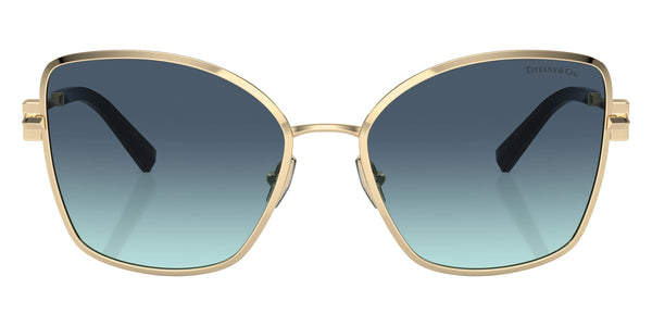 Pale Gold / Azure Gradient Blue / 58-18-140