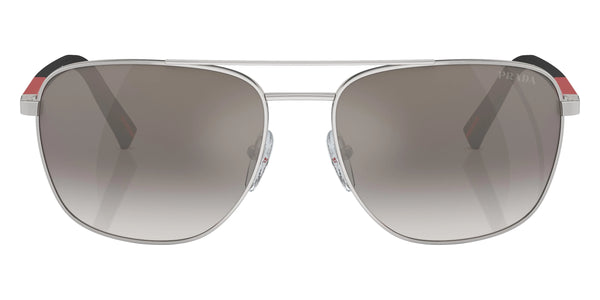 Silver/Rubbered Black / Gradient Gray Mirrored Silver / 60-17-145